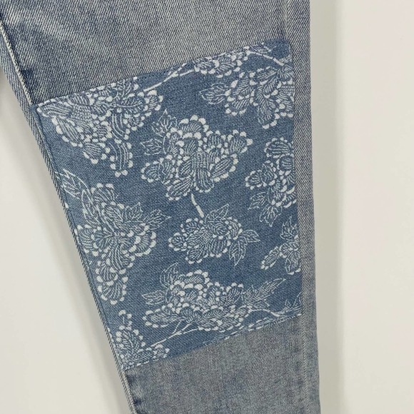 NWT J Crew 23P Slouchy Boyfriend Jean Norwich Wash AY164 Floral Patch - Picture 3 of 11